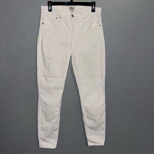 White J. Crew 30T Skinny Jeans